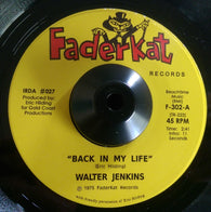 WALTER JENKINS -  BACK IN MY LIFE (FADERKAT) Mint Condition