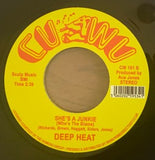 DEEP HEAT - DO IT AGAIN / SHE'S A JUNKIE (CUWU RE) Mint Condition